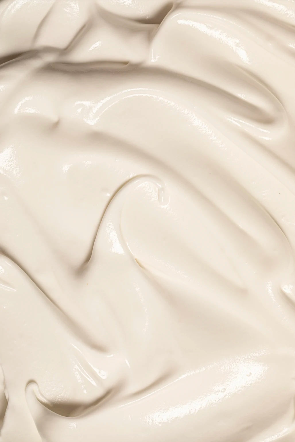 Close-up of smooth, creamy beige texture.